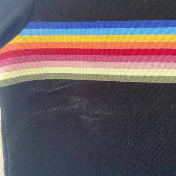 Forever 21 Rainbow Stripe Crop Top - Picture 2 of 3